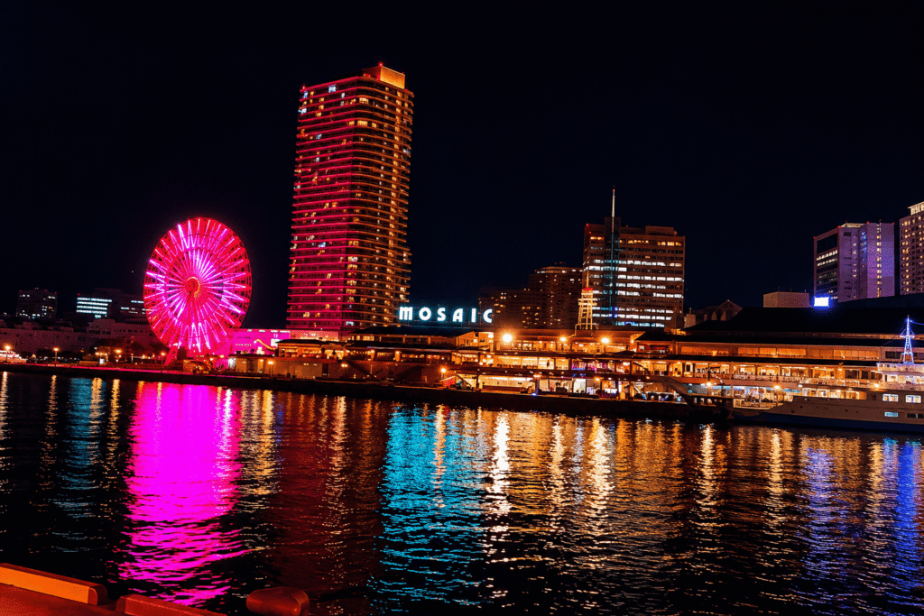 神戸ハーバーランドの夜景