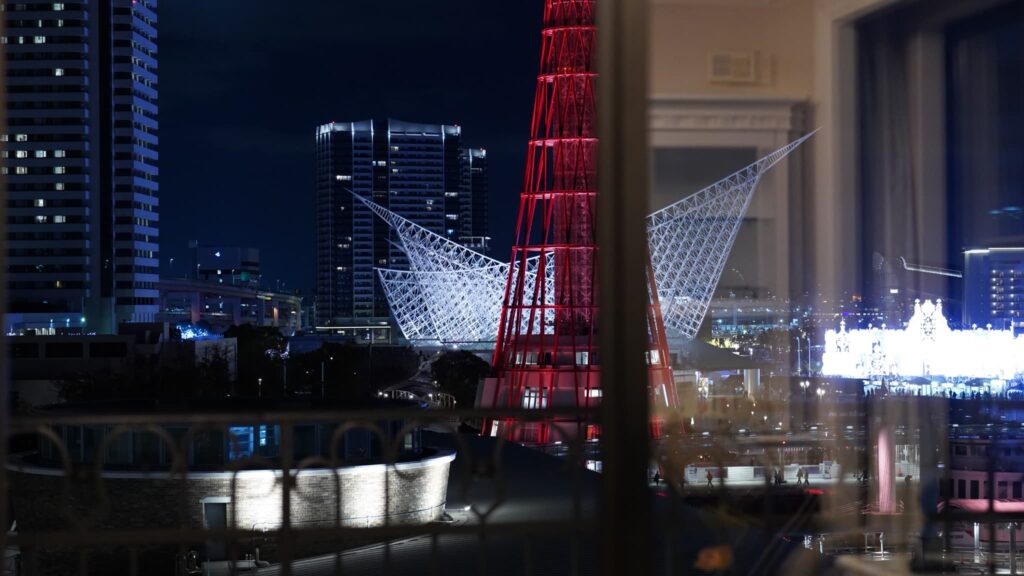 ラ・スイート神戸ハーバーランドからの夜景